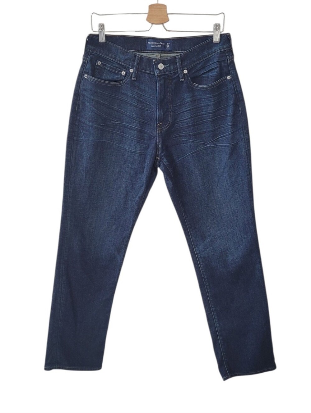 ABERCROMBIE & FITCH Signature Stretch Athletic Straight Jeans Size 31